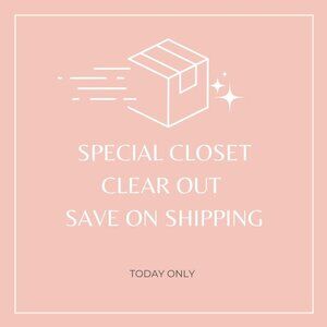 COPY - 💥SPECIAL CLOSET CLEAROUT💥 today only 👠